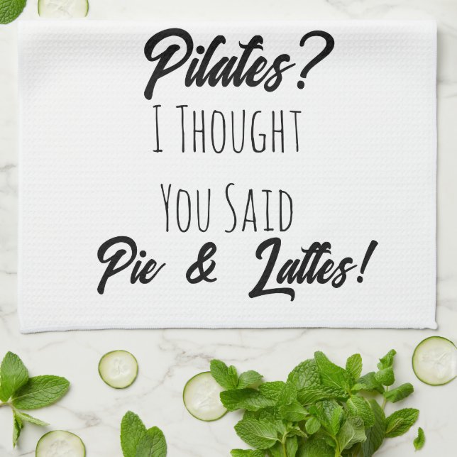 Lönsam gåva, Pilater, Kaffe, Friend Gift Kökshandduk (Vikta)