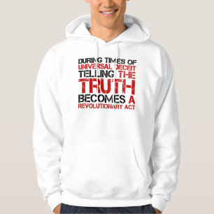 Lönsam gåva till anti-Government-julen Helgdag Hoodie