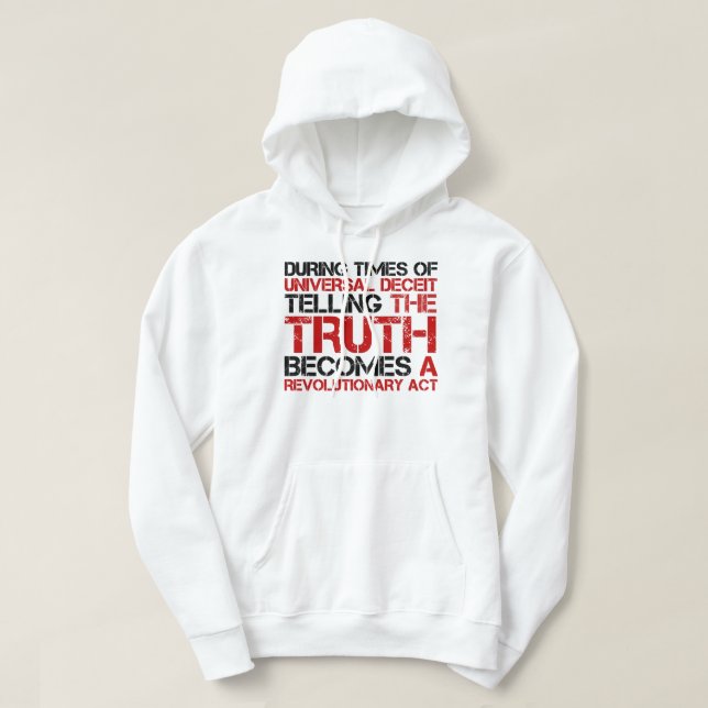 Lönsam gåva till anti-Government-julen Helgdag Hoodie (Design framsida)