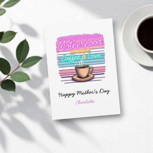 Lönsam gåva till kaffe Älskare Mammor   Mors dag Kort