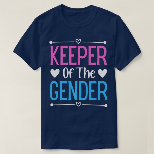 Lönsam Gender-kalvning - Tvättmästare i Gender 29 T Shirt (Design framsida)