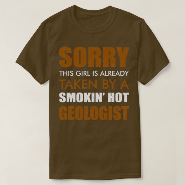 Lönsam geologi, shört Några Geology-presentationer T Shirt (Design framsida)