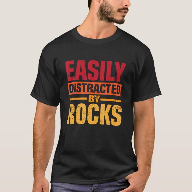 Lönsam geologi som lätt sprids av Sten T Shirt (Framsida)