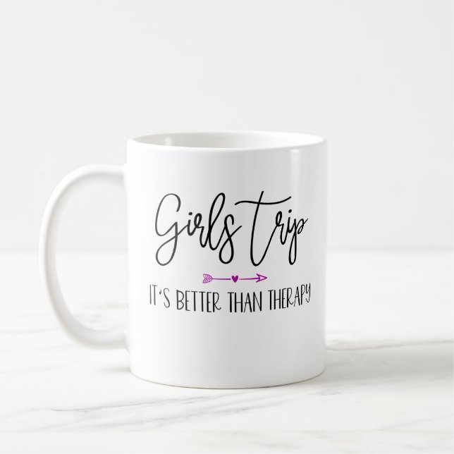 Lönsam Girls Resa-offert för flickavård Kaffemugg (Vänster)