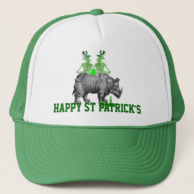 Lönsam godstrafik och skelett Irish St patrick's d Keps (Framsida)