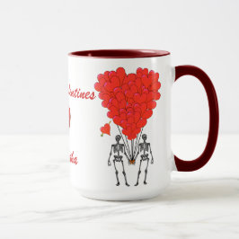 Lönsam godstrafik och Valentineser i kärlek Mugg