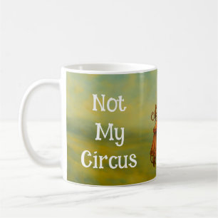 Lönsam grafik, inte min cirkus, inte mina apor kaffemugg