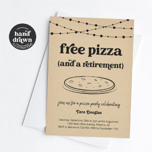 Lönsam gratis inbjudan till Pizza & ett Pension-pa