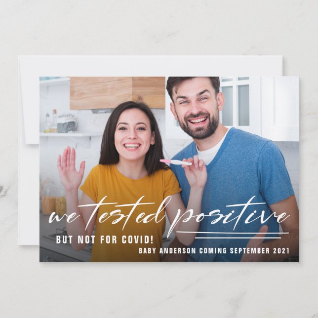 Lönsam Gravid för karantänfotomeddelande Meddelande (Framsida)