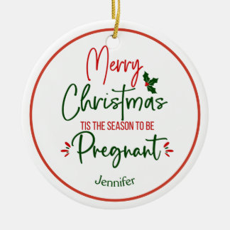 Lönsam Gravid Meddelande jul Julgransprydnad Keramik