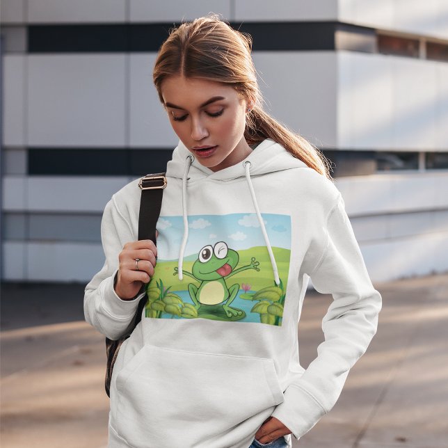 Lönsam groda med Tunga ut T Shirt (Skapare uppladdad)