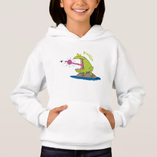 Lönsam groda och fluggroda tecknad t shirt