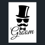 Lönsam groom poster<br><div class="desc">Lönsam och klassvänlig utformning för manar huvudsakligen för klassisk och hipster manar.</div>