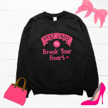 Lönsam grupp Bachelorette med största sannolikhet  T Shirt<br><div class="desc">Den här roliga svarta tröjan är perfekt för några bra skrattar. Den har en humoristisk och ljusartad utformning, med ett meddelande om perfekt "Det är mest troligt att ditt hjärta bryts". Ett superskoj som får dig att känna bra och skratta högt med en känsla av humor. Ett must-have för bachelorette-partiet...</div>