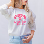 Lönsam grupp Bachelorette med största sannolikhet  T Shirt<br><div class="desc">Den här roliga tröjan är perfekt för några bra skrattar. Den har en humoristisk och ljusartad utformning, med ett meddelande om perfekt "Det är mest troligt att ditt hjärta bryts". Ett superskoj som får dig att känna bra och skratta högt med en känsla av humor. Ett must-have för bachelorette-partiet och/eller...</div>