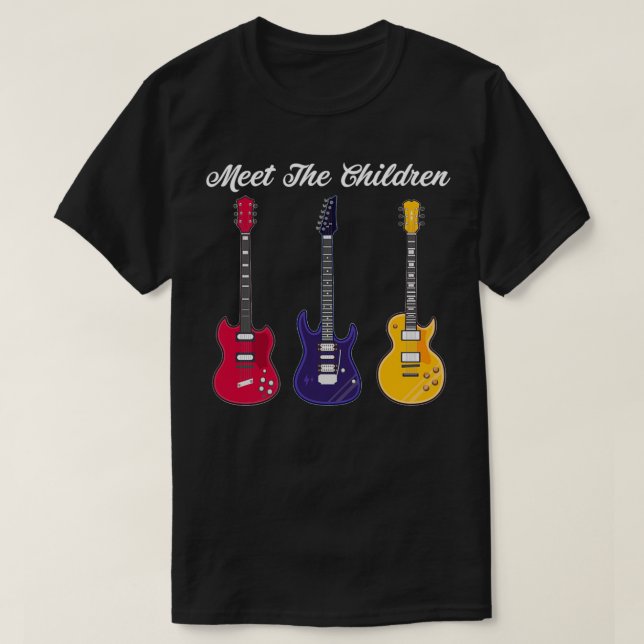 Lönsam Guitar-gåva för gitarspelare T Shirt (Design framsida)