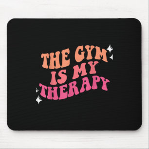 Lönsam Gym-workout Motivation Det här är min terap Musmatta