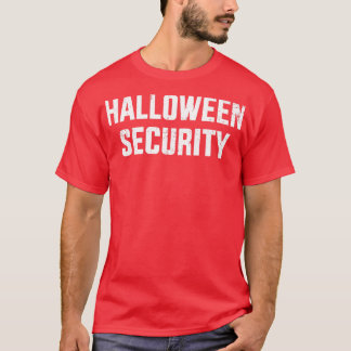 Lönsam halloween-säkerhetskonstumma t shirt