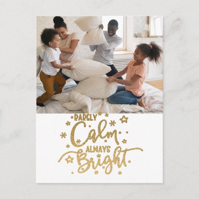 Lönsam Helgdag 2-foto Sällsynt vykort för Lugn (Framsida)