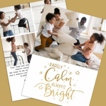 Lönsam Helgdag 5 - Sällsynt julkort för Lugn