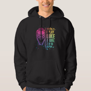 Lönsam hockey-grafik för kvinnor och flickor, hock hoodie