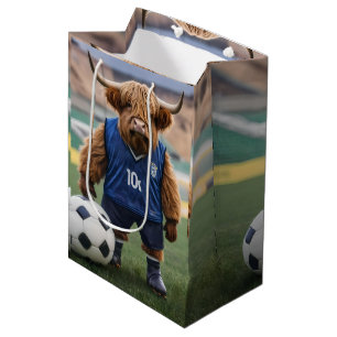 Lönsam höglandskädda, nedtryckt för fotboll.