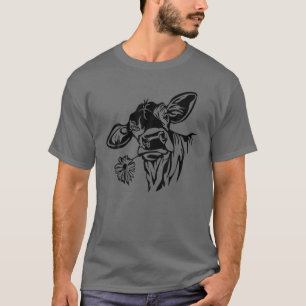Lönsam höglandskö Inte i dag Heifer Cow Älskare Fa T Shirt