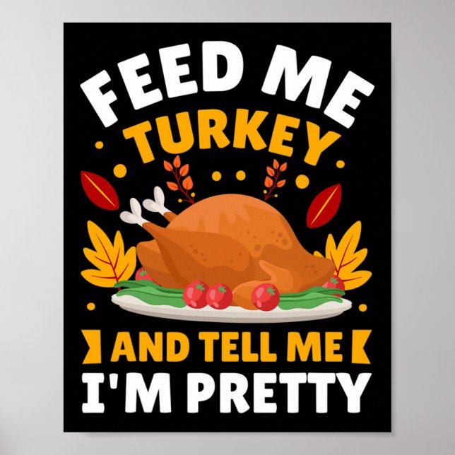 Lönsam höstfälla Turkiets Thanksgiving offerter fö Poster (Framsidan)