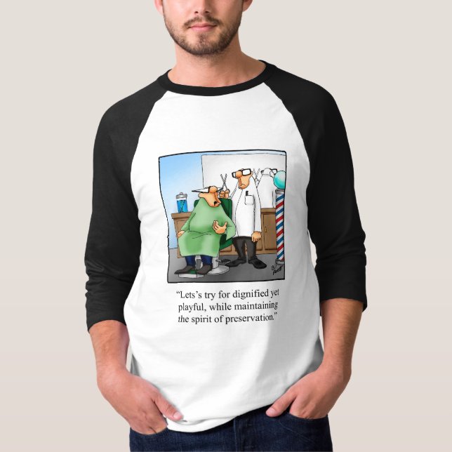 Lönsam Humor Tee Shirt (Framsida)