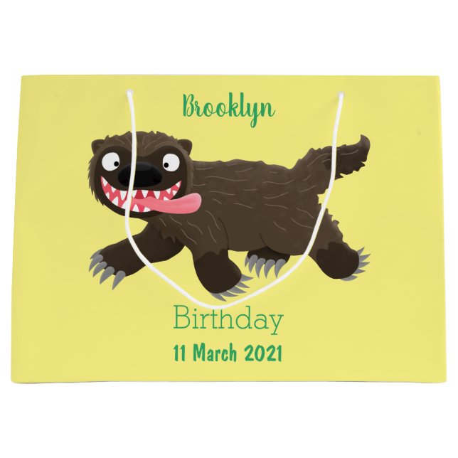 Lönsam hungrig tecknad av vilddjur (Framsidan)