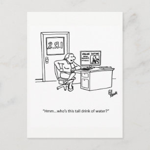 Lönsam I.R.S. Humor vykort