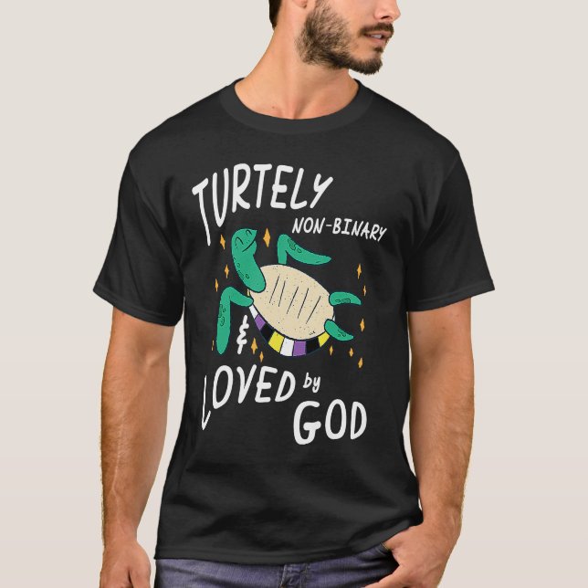 Lönsam icke-binär enby-genderqueer, icke-binär t shirt (Framsida)
