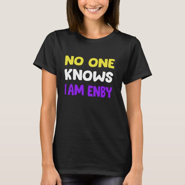 Lönsam icke-binär och transgender 2 t shirt (Framsida)