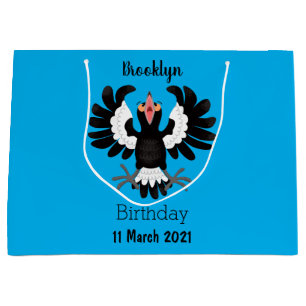 Lönsam illustration av australisk magpie-tecknad