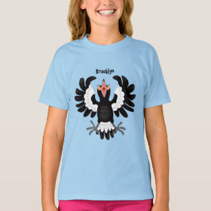 Lönsam illustration av australisk magpie-tecknad t shirt