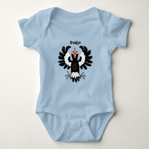 Lönsam illustration av australisk magpie-tecknad t shirt