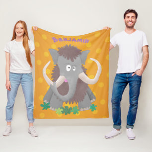 Lönsam illustration av lummot tecknad fleecefilt