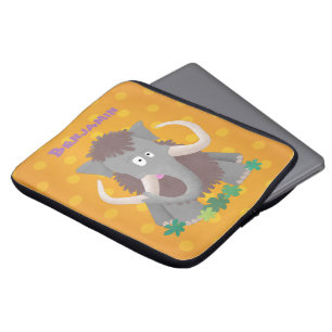 Lönsam illustration av lummot tecknad laptop fodral