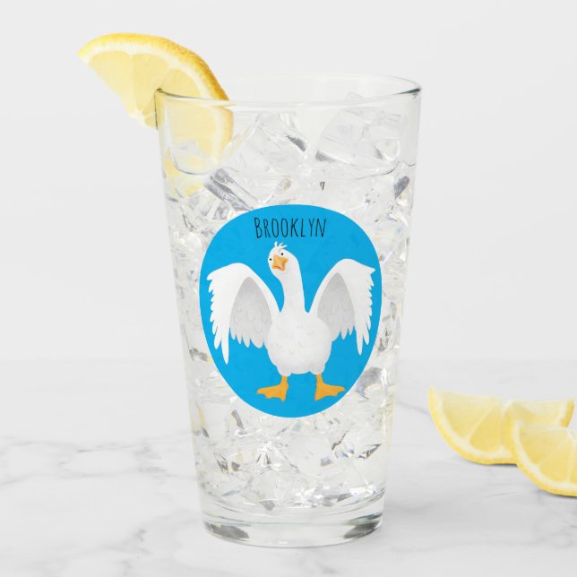 Lönsam illustration av nyfiken domestic, tecknad glaskopp (Framsida Ice)