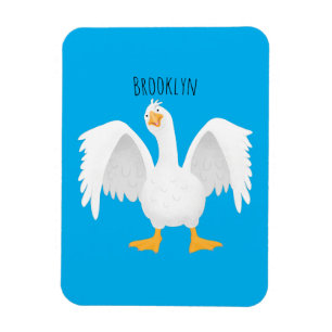 Lönsam illustration av nyfiken domestic, tecknad magnet