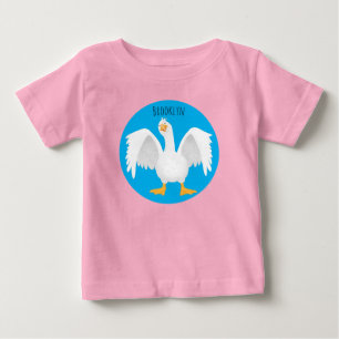 Lönsam illustration av nyfiken domestic, tecknad t shirt