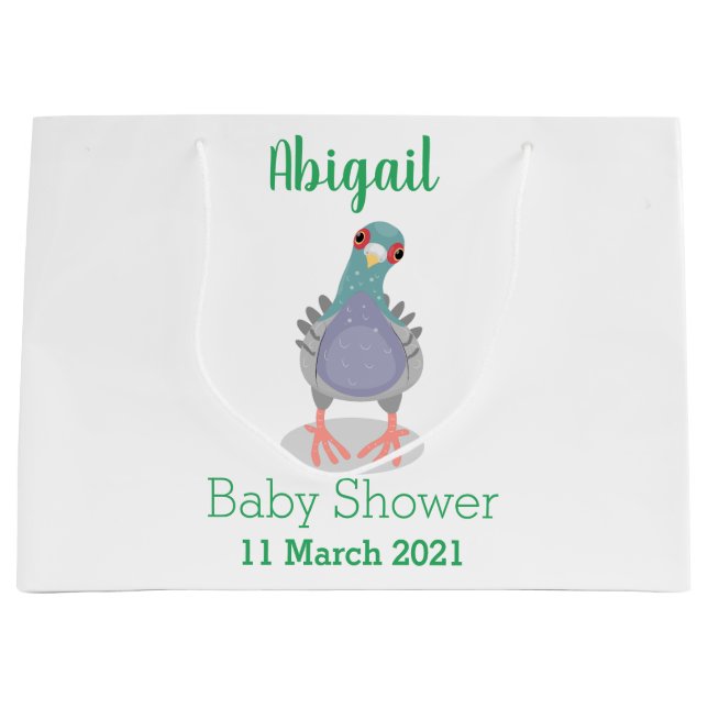 Lönsam illustration av nyfiken duva tecknad (Framsidan)