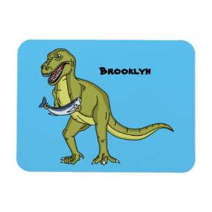 Lönsam illustration av T rex dinosauaur Magnet