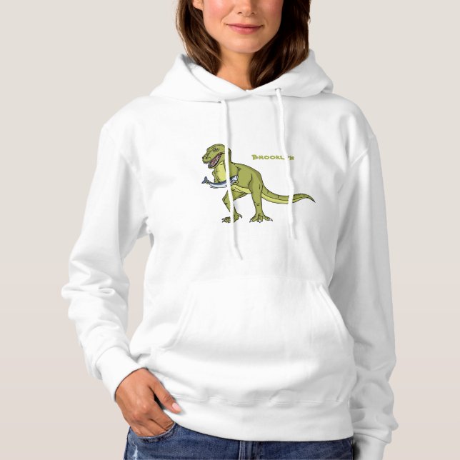 Lönsam illustration av T rex dinosauaur Shirt (Framsida)