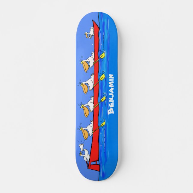 Lönsam illustration av tecknad mini skateboard bräda 18,5 cm (Framsida)