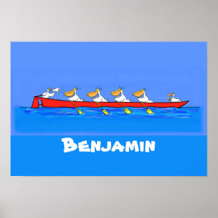 Lönsam illustration av tecknad poster