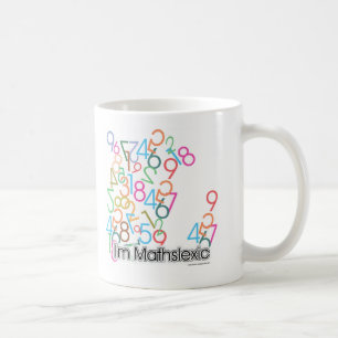 Lönsam Im Mathslexic Design Kaffemugg