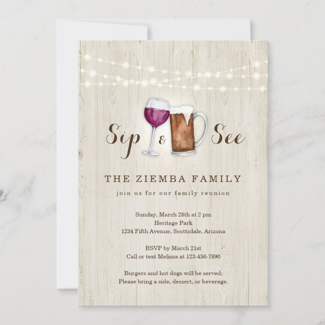 Lönsam inbjudan till familjeåterförening (Framsida)