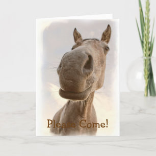 Lönsam inbjudan till Friendly Horse