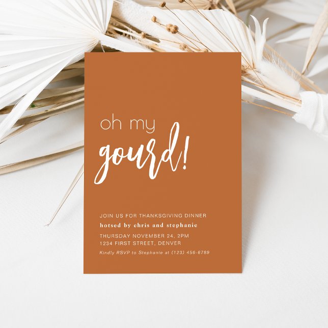 Lönsam inbjudan till servergrupp för Thanksgiving (Skapare uppladdad)